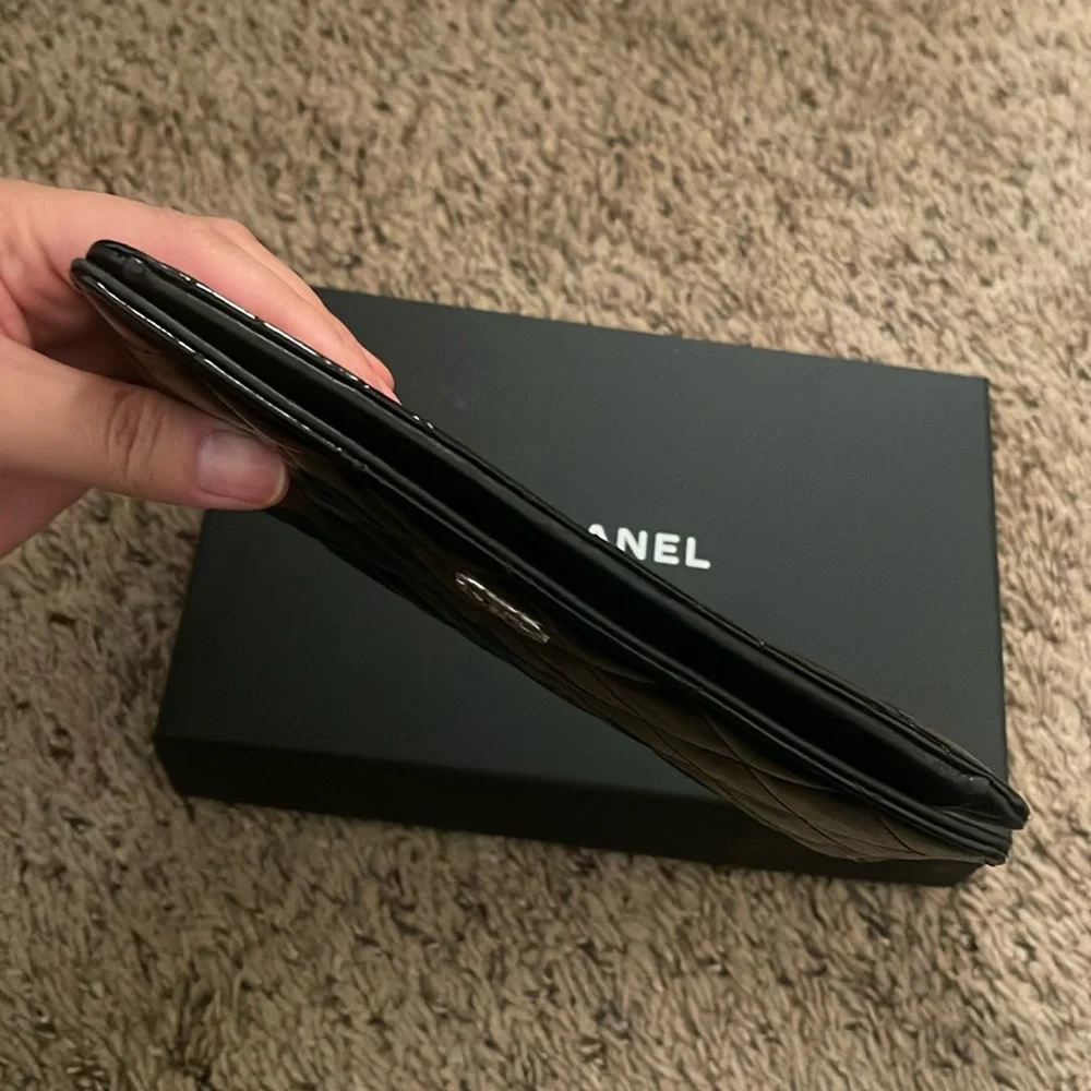 Chanel Black Patent Leather Wallet - Picture 12 of 13